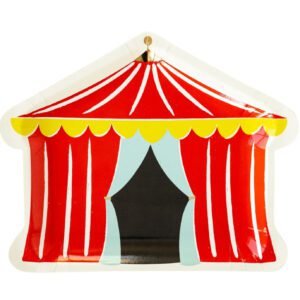 Carnival Tent Dinner Plate
