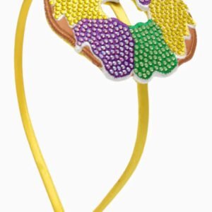 King Cake Headband