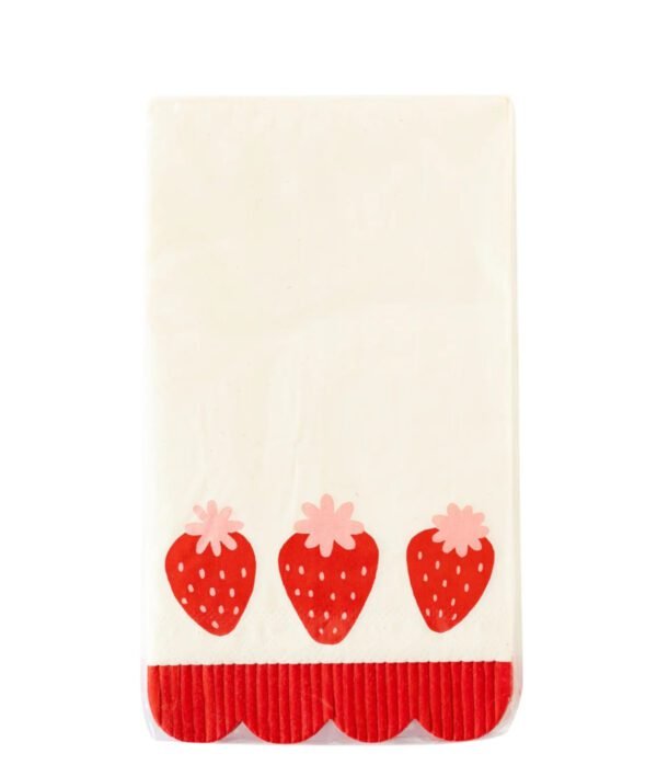 Berry Scallop Napkin