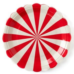 Carnival Circus Stripe Plate