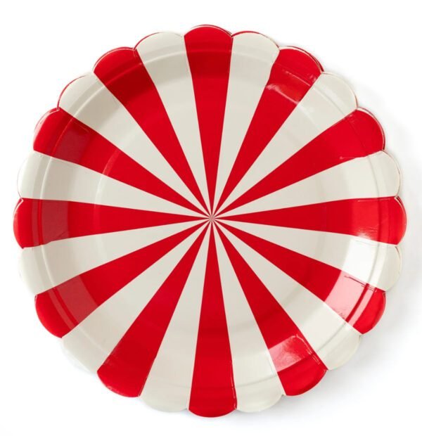 Carnival Circus Stripe Plate