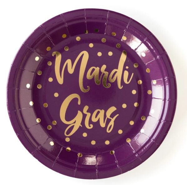 Mardi Gras Plate