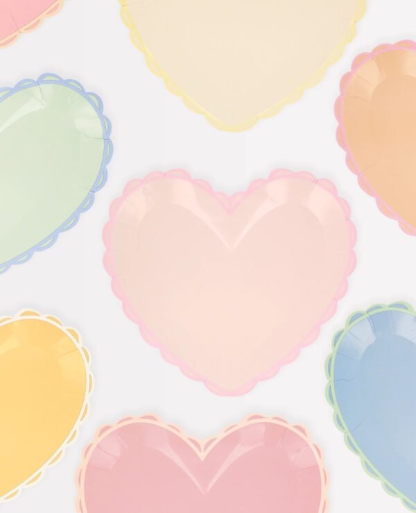 Pastel Heart Small Plate