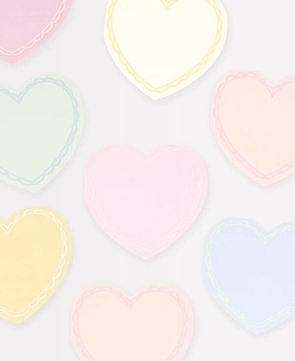 Pastel Heart Napkin