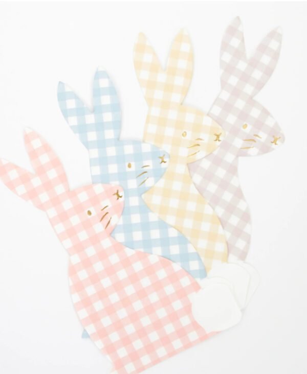 Gingham Bunny Napkin