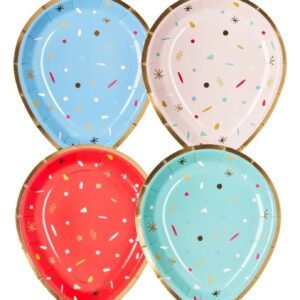 Celebrate Balloon Shape Plates