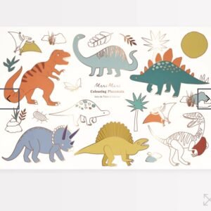Dino Coloring Placemats