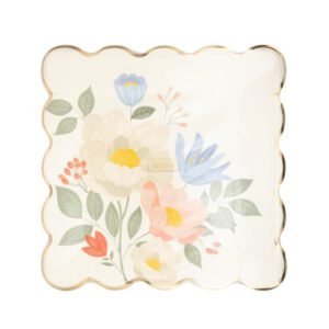 Floral Plate