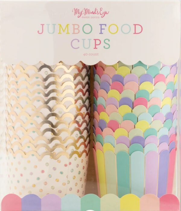 Colorful Treat Cups