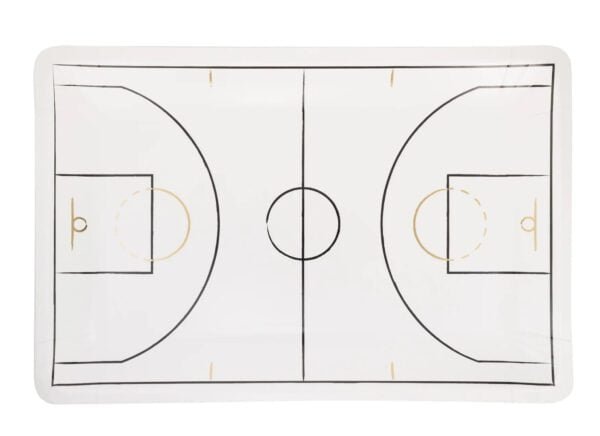 Basketball Court/Shaped Plates