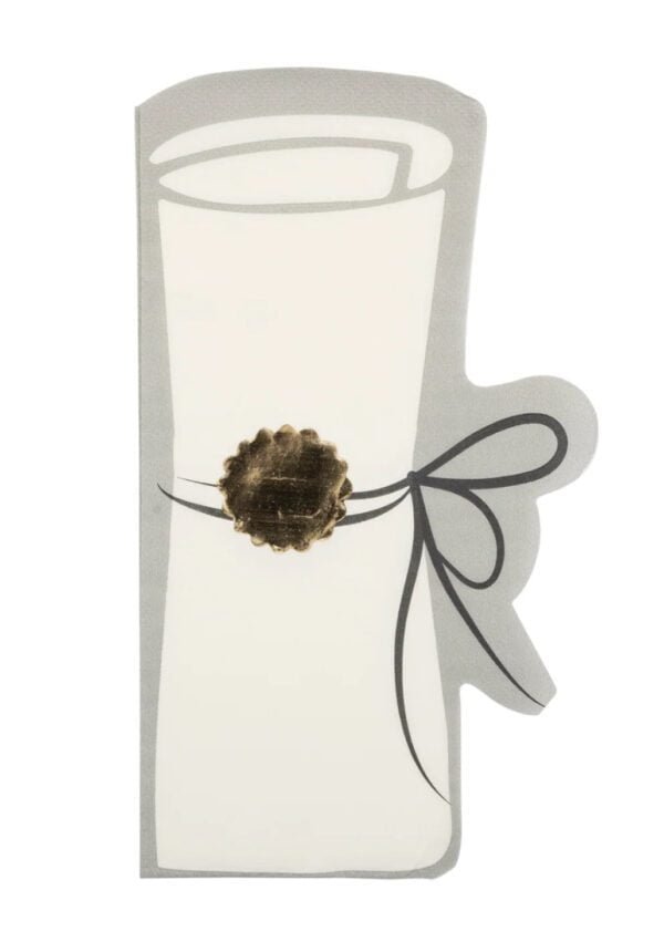 Diploma/Shaped Dinner Napkins