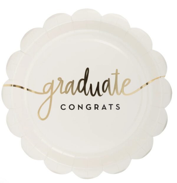 Graduate Congrats Plates