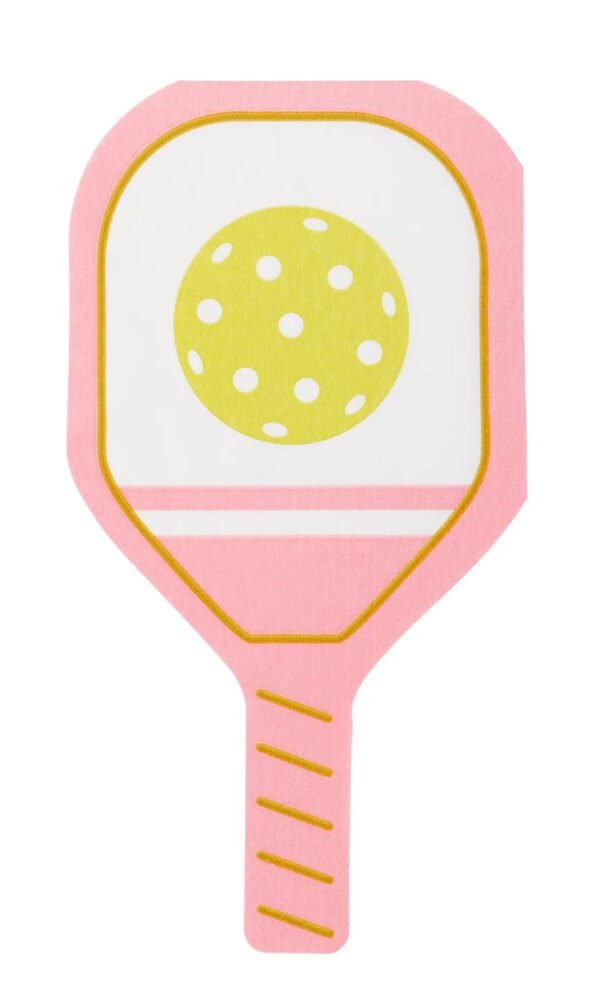 Pickleball Pink Paddle Napkins