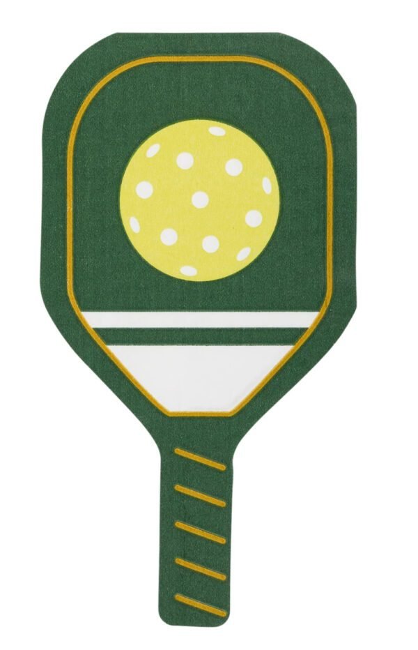 Pickleball Green Paddle Napkins