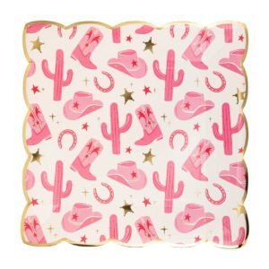 CowGirl Pattern Plates
