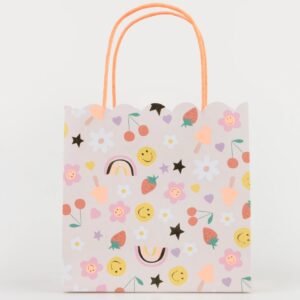 Happy Face Icon Bags