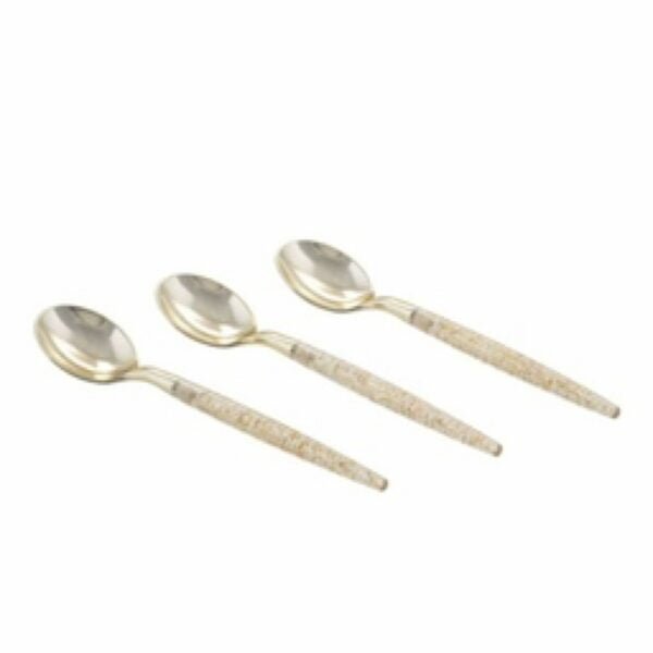 Cutlery Mini Spoon Glitter-Gold