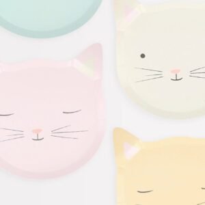 Cat Shape Plates