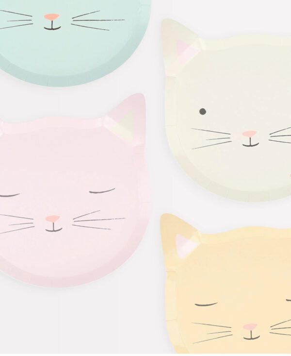 Cat Shape Plates