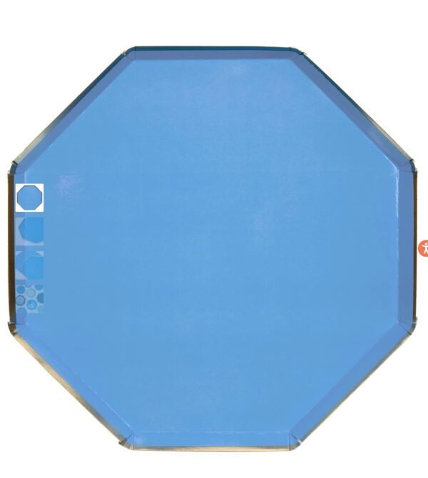Dinner Blue Solid