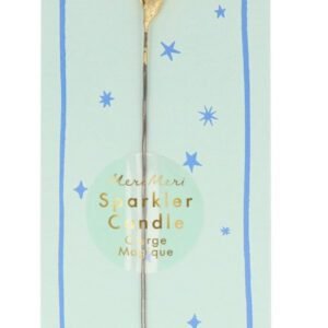 Candle Sparkler Heart Gold