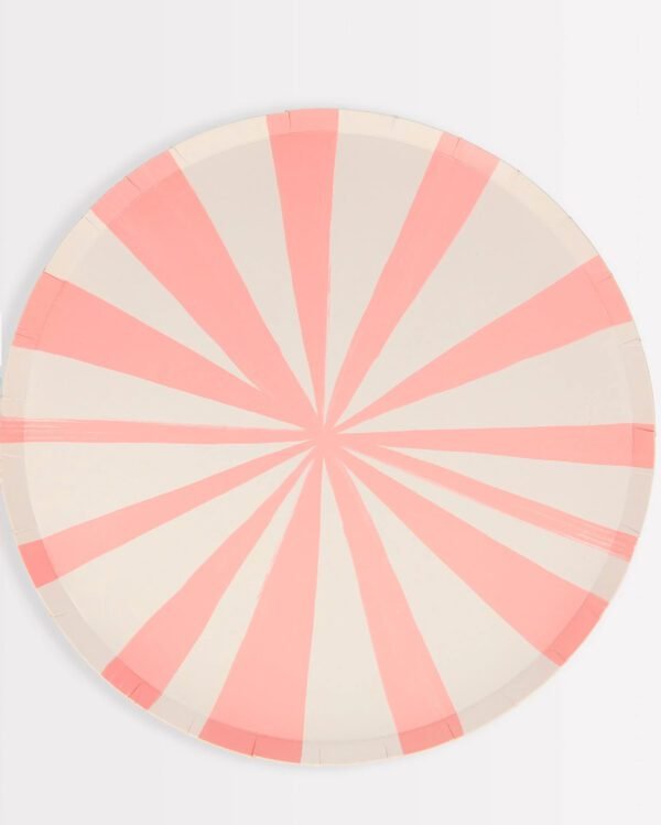 Stripe Pink Side Plates