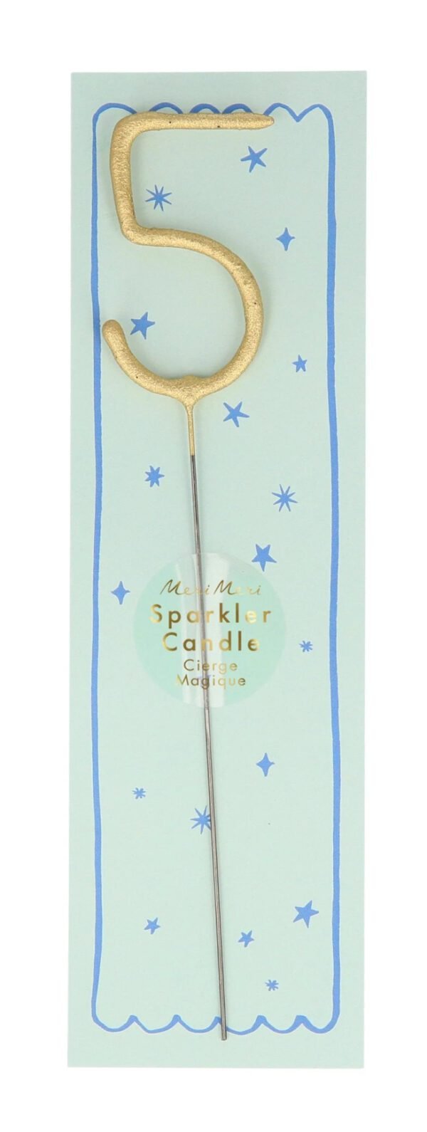 Candle Sparkler #5 Gold