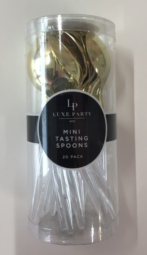 Cutlery Mini Spoon Clear-gold