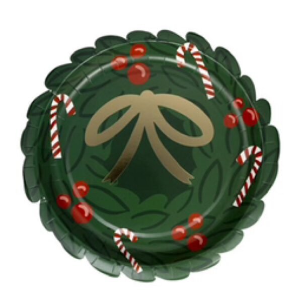 Wreath Shaped Plates