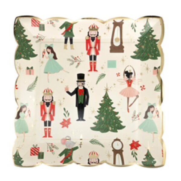 Nutcracker Pattern Plates