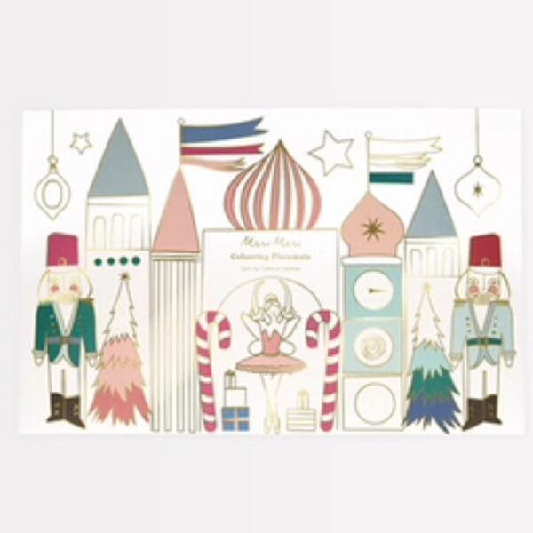 Nutcracker Colouring Placemats