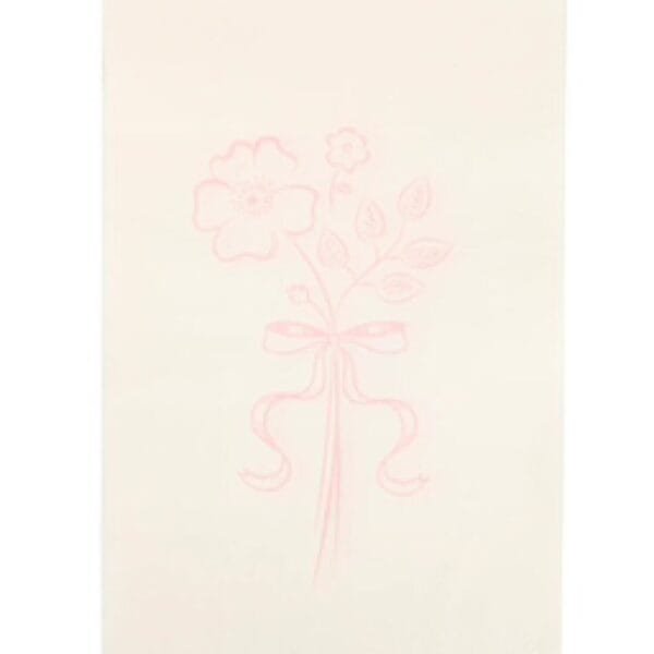 Pembroke Pink Floral Lg Napkins