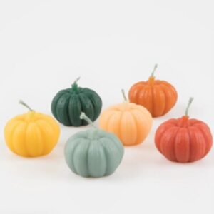 Mini Pumpkin Candles