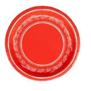 Red Bough Edge Plates