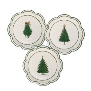 Christmas Lane Plate Set