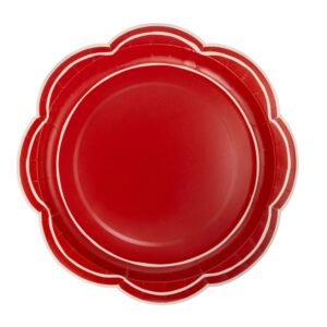 Red Bough Edge Large Plates