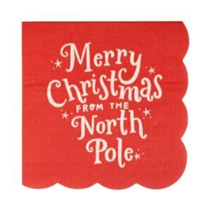 Merry Christmas Coktail Napkins