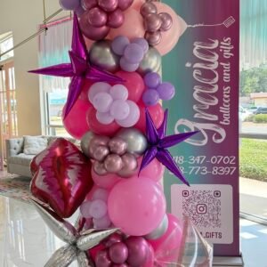 Standing Garland 8ft Multi-Foil